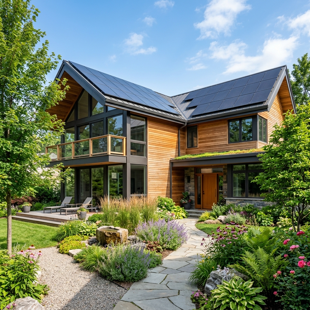 Sustainable Home Exterior